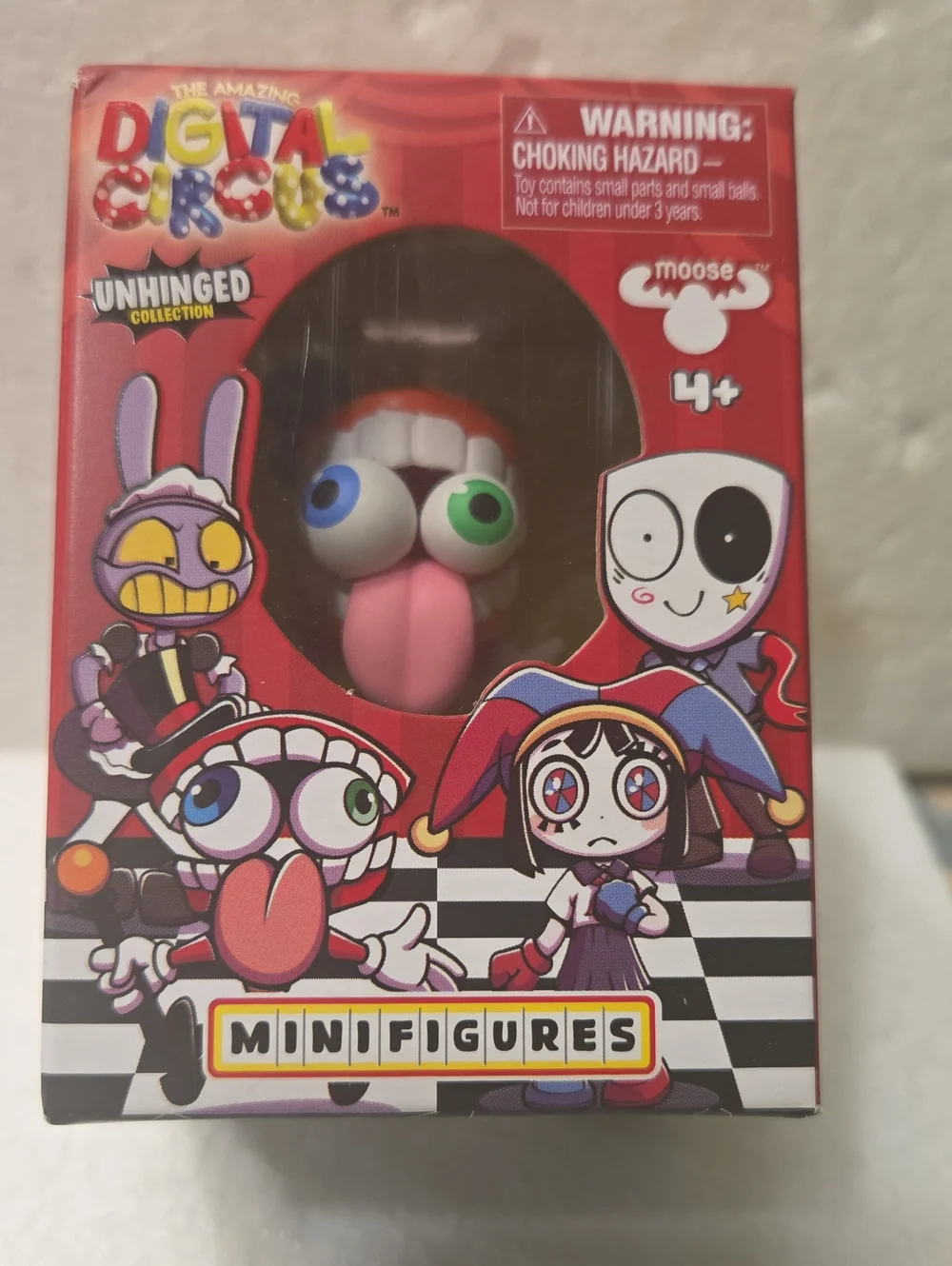The Amazing Digital Circus Unhinged Minifigurine EXCITED CAINE